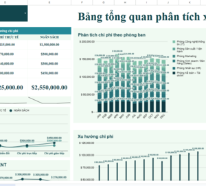 Sheet quản lý chi phí cho doanh nghiệp nhỏ