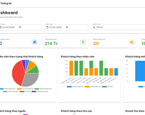 Quản lý khách hàng cho cá nhân & doanh nghiệp