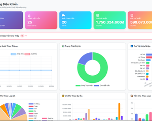 App script quản lý vật liệu & dự án xây dựng