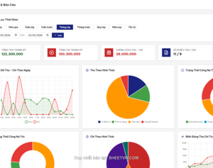 App script quản lý công nợ, thu chi cho cá nhân và doanh nghiệp